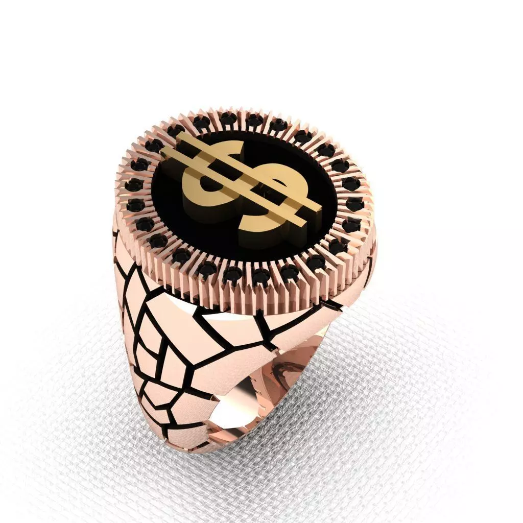 3d model ring Free 3D print model