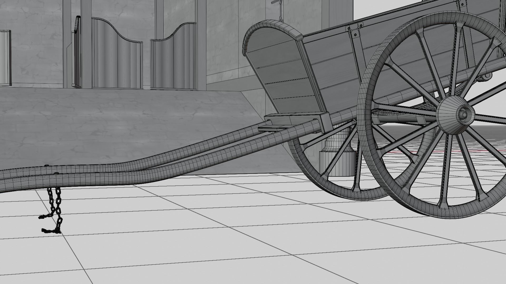 Medieval house  3D model_24