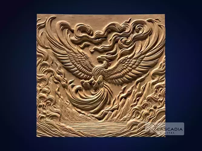 Phoenix Mountain Valley - CNC Router Carving Casting myth