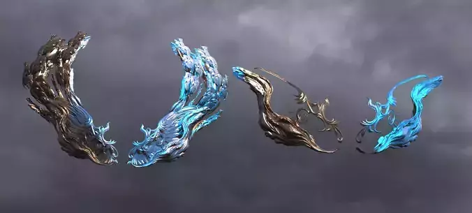 Dark Void Wraith wings 2 versions