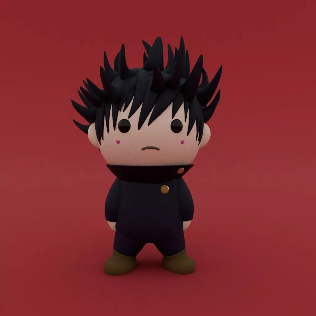 Cute Little Megumi Fushiguro - Jujutsu Kaisen 3D print model