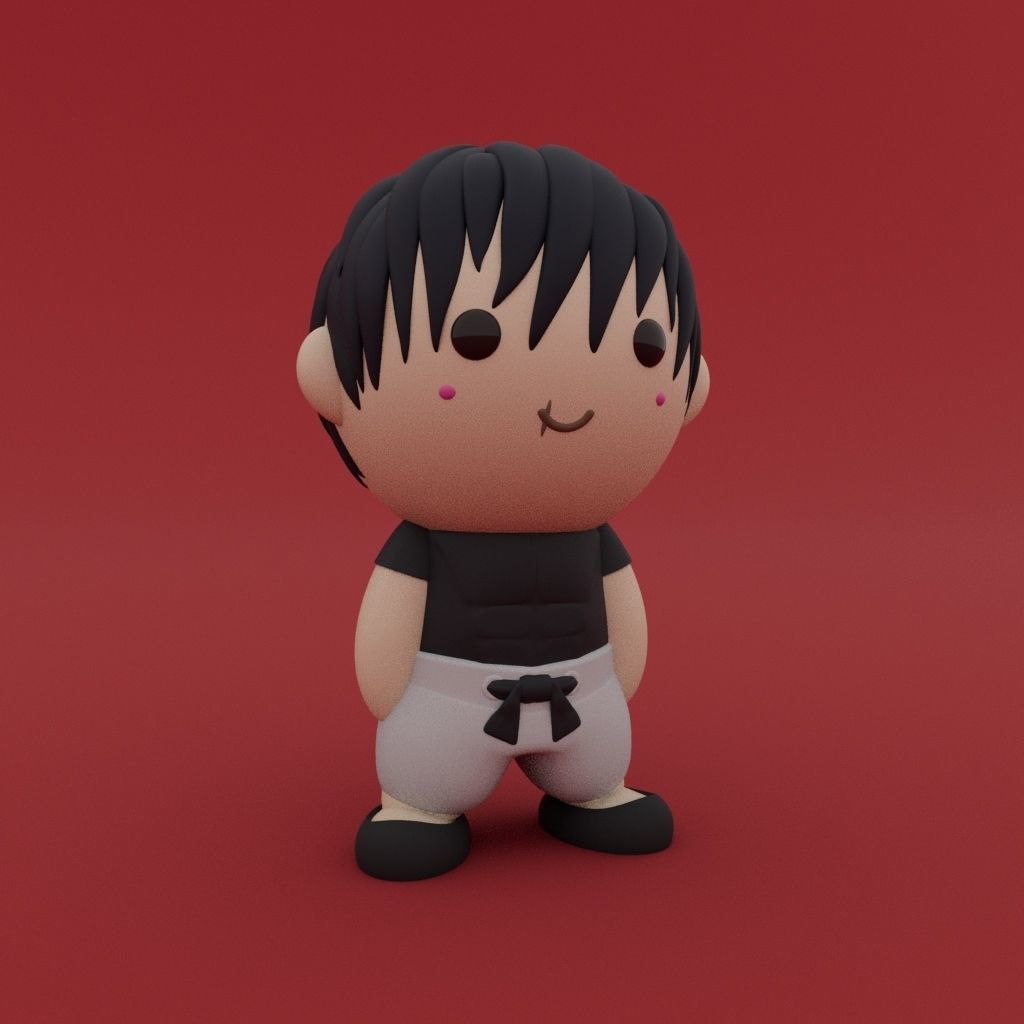Cute Little Toji Fushiguro - Jujutsu Kaisen 3D print model_1