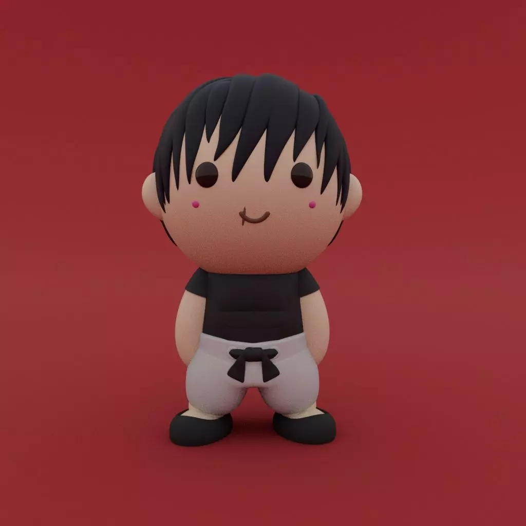 Cute Little Toji Fushiguro - Jujutsu Kaisen 3D print model_0