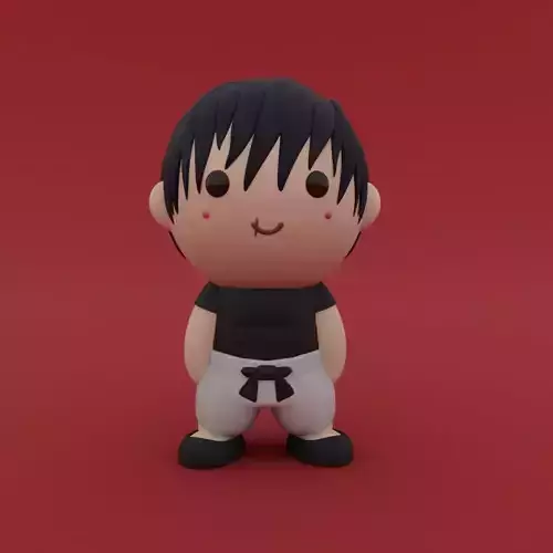 Cute Little Toji Fushiguro - Jujutsu Kaisen 3D print model