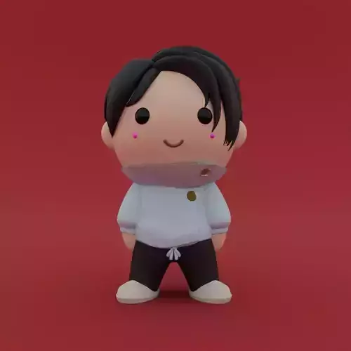 Cute Little Yuta Okkotsu - Jujutsu Kaisen 3D print model