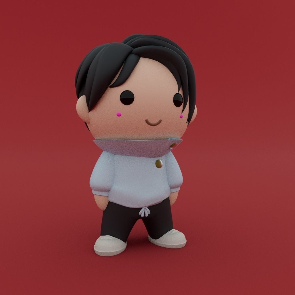 Cute Little Yuta Okkotsu - Jujutsu Kaisen 3D print model_1