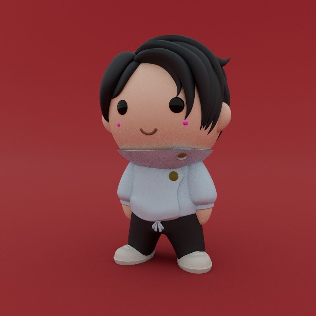Cute Little Yuta Okkotsu - Jujutsu Kaisen 3D print model_2
