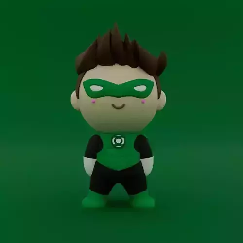 Cute little Green Lantern