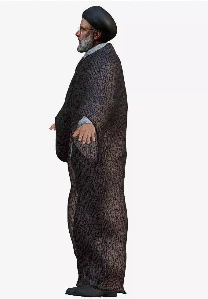 IBRAHIM RAISI Iranina President 3D model_0