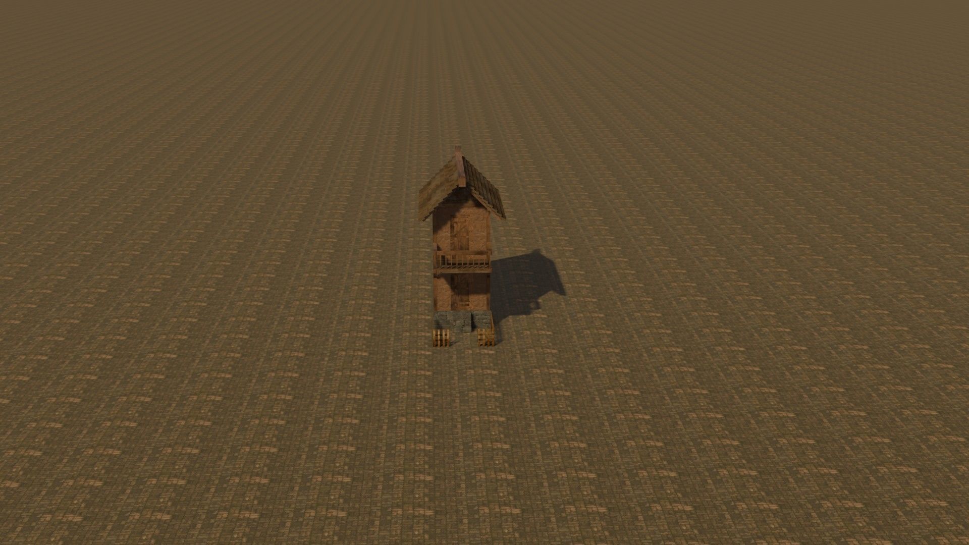 Medieval house 5 Free low-poly 3D model_17