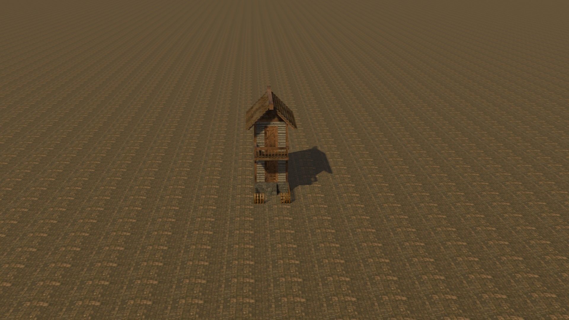 Medieval house 4 Free low-poly 3D model_17