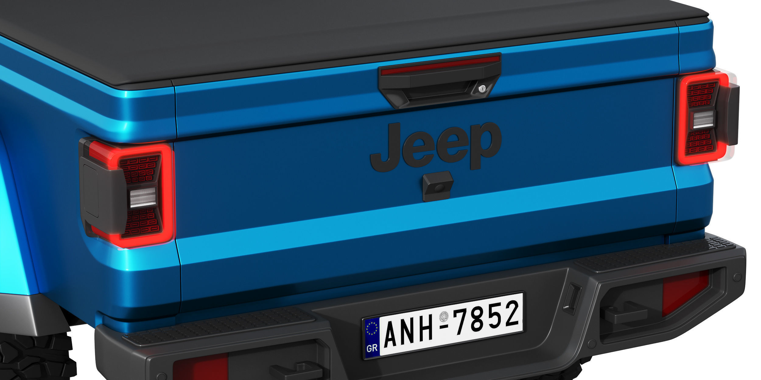 Jeep Gladiator Willys 2024 3D model_11