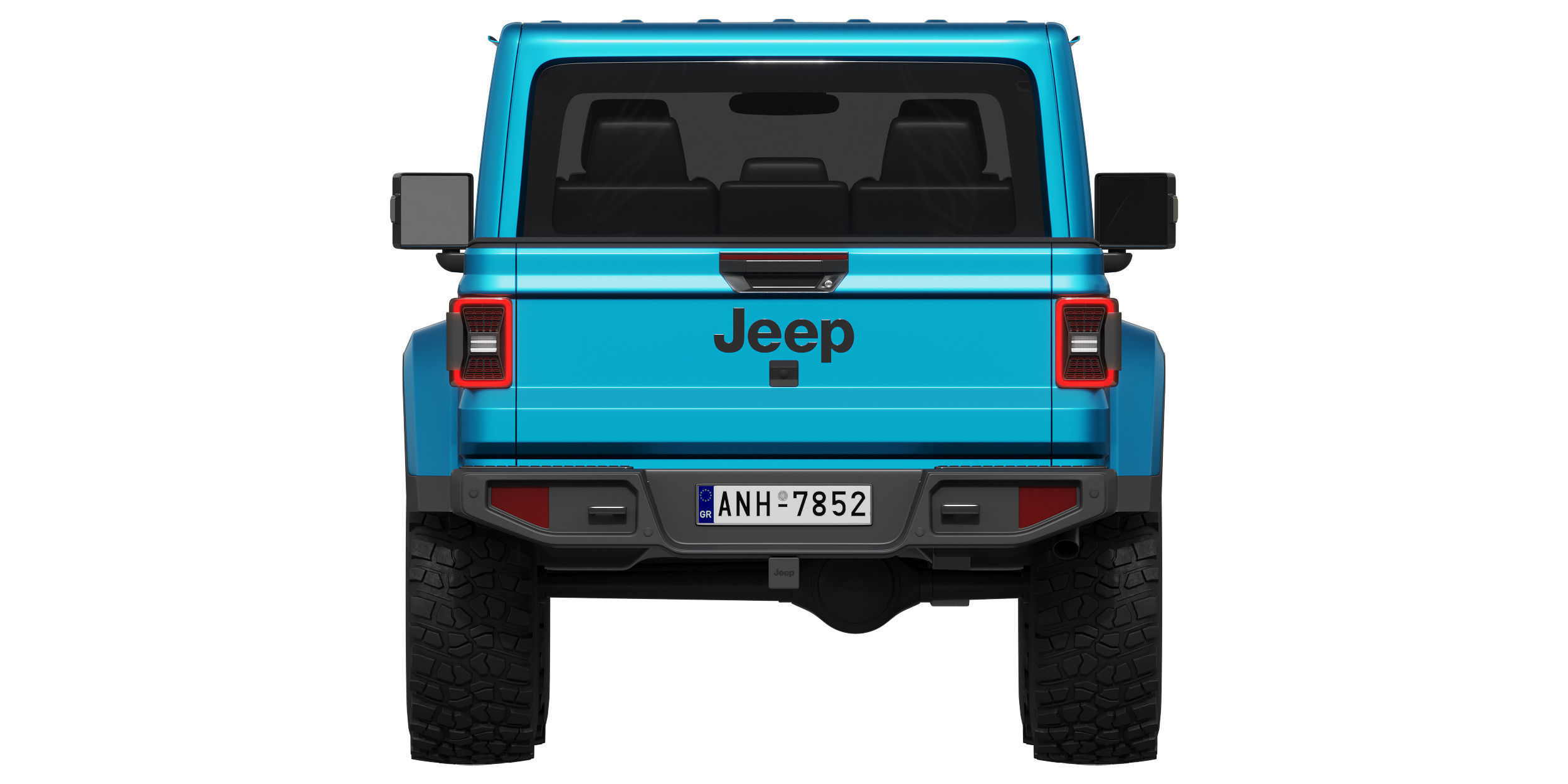 Jeep Gladiator Willys 2024 3D model_7