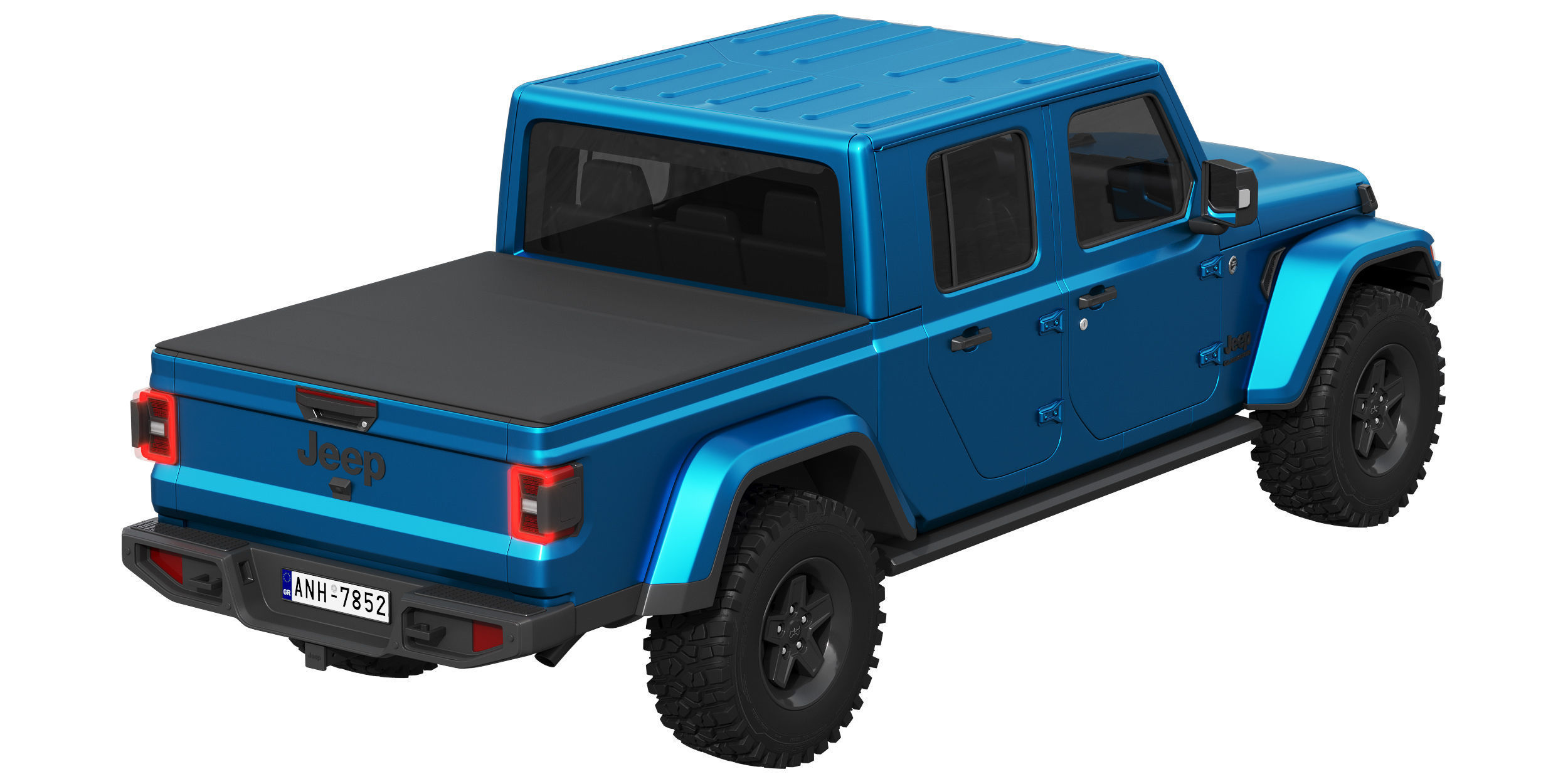 Jeep Gladiator Willys 2024 3D model_4