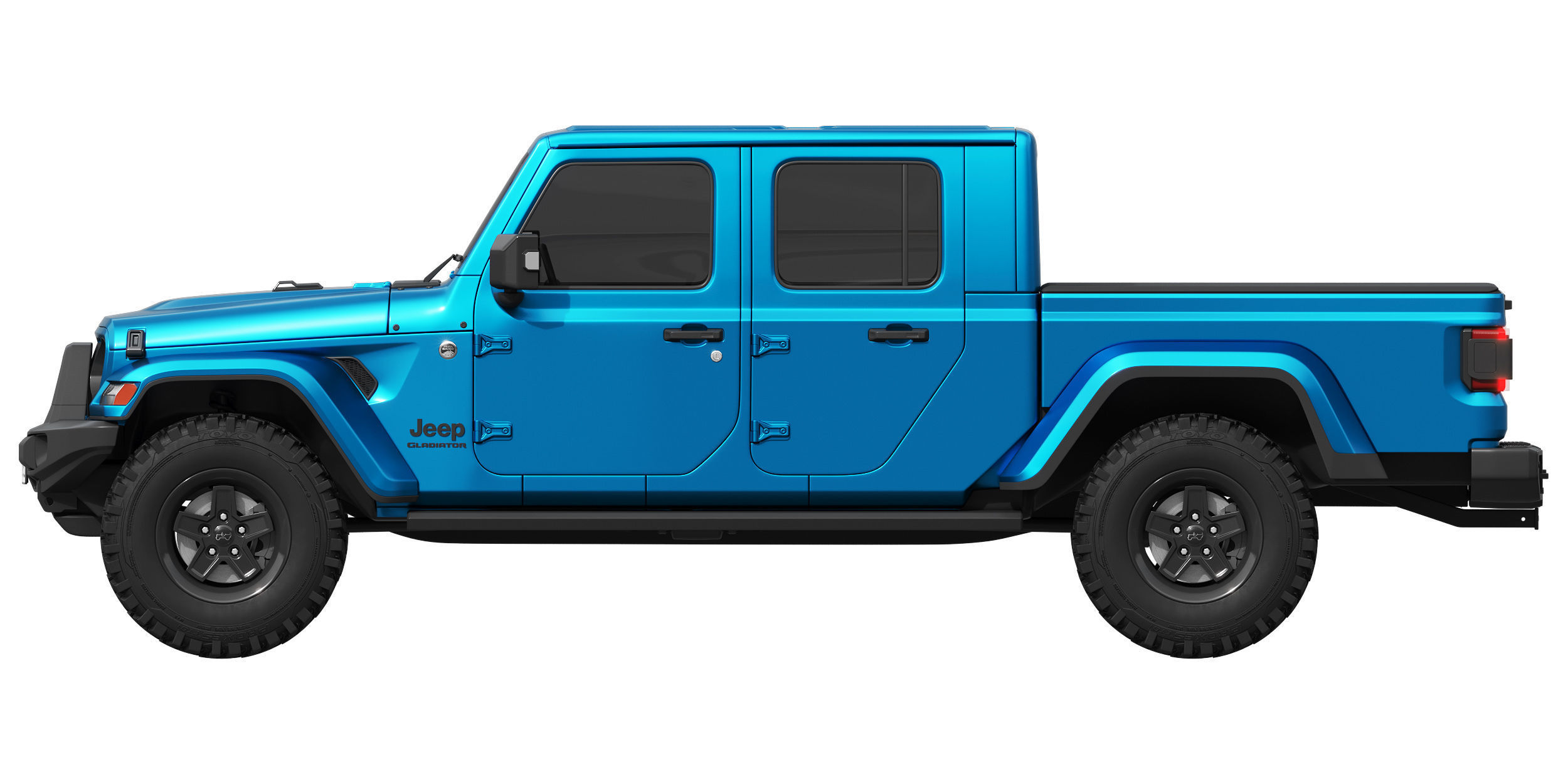 Jeep Gladiator Willys 2024 3D model_5