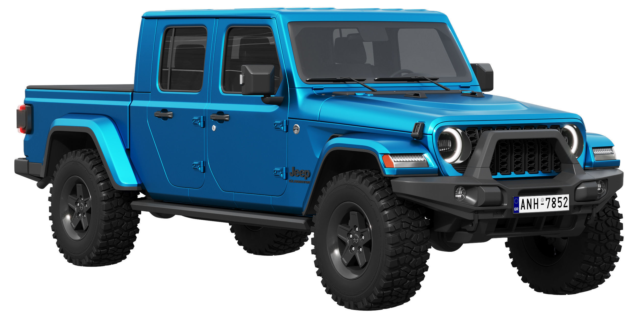 Jeep Gladiator Willys 2024 3D model_1