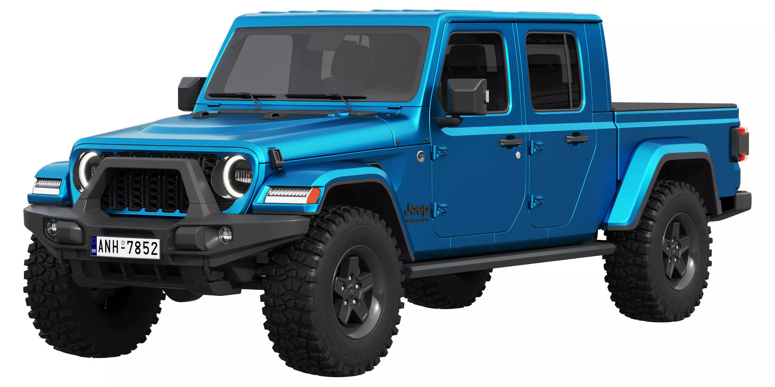 Jeep Gladiator Willys 2024 3D model_0