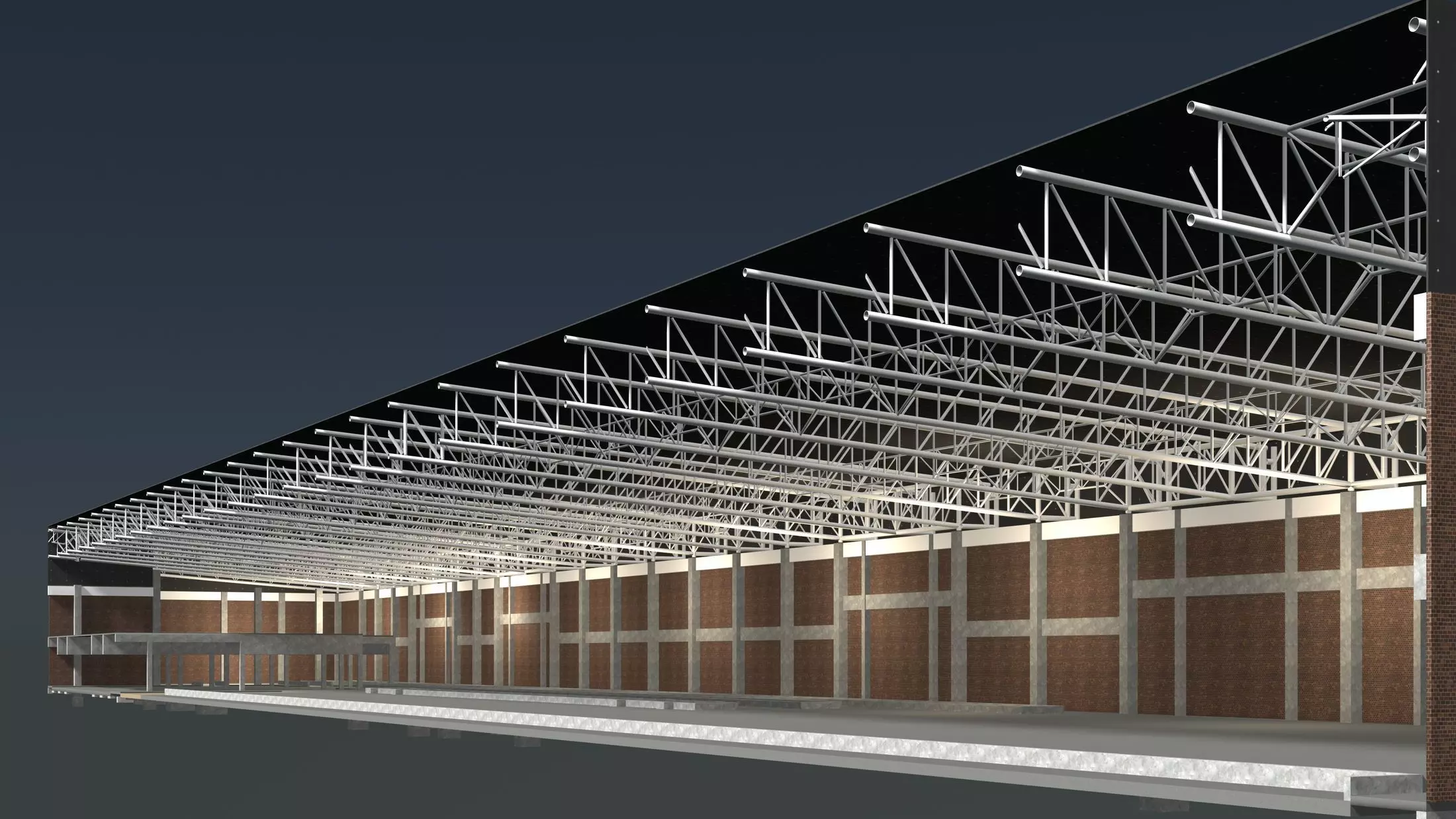 Factory in section cut 24i02 3D model_0