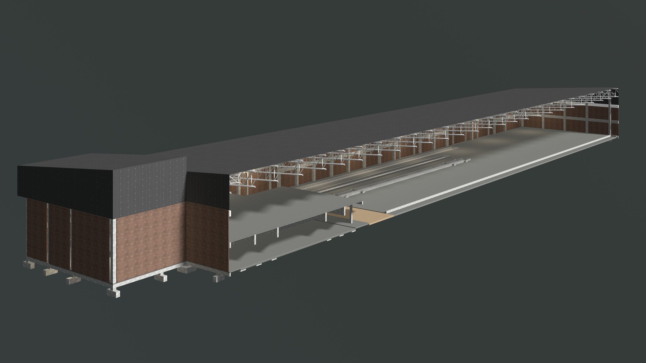 Factory in section cut 24i02 3D model_5