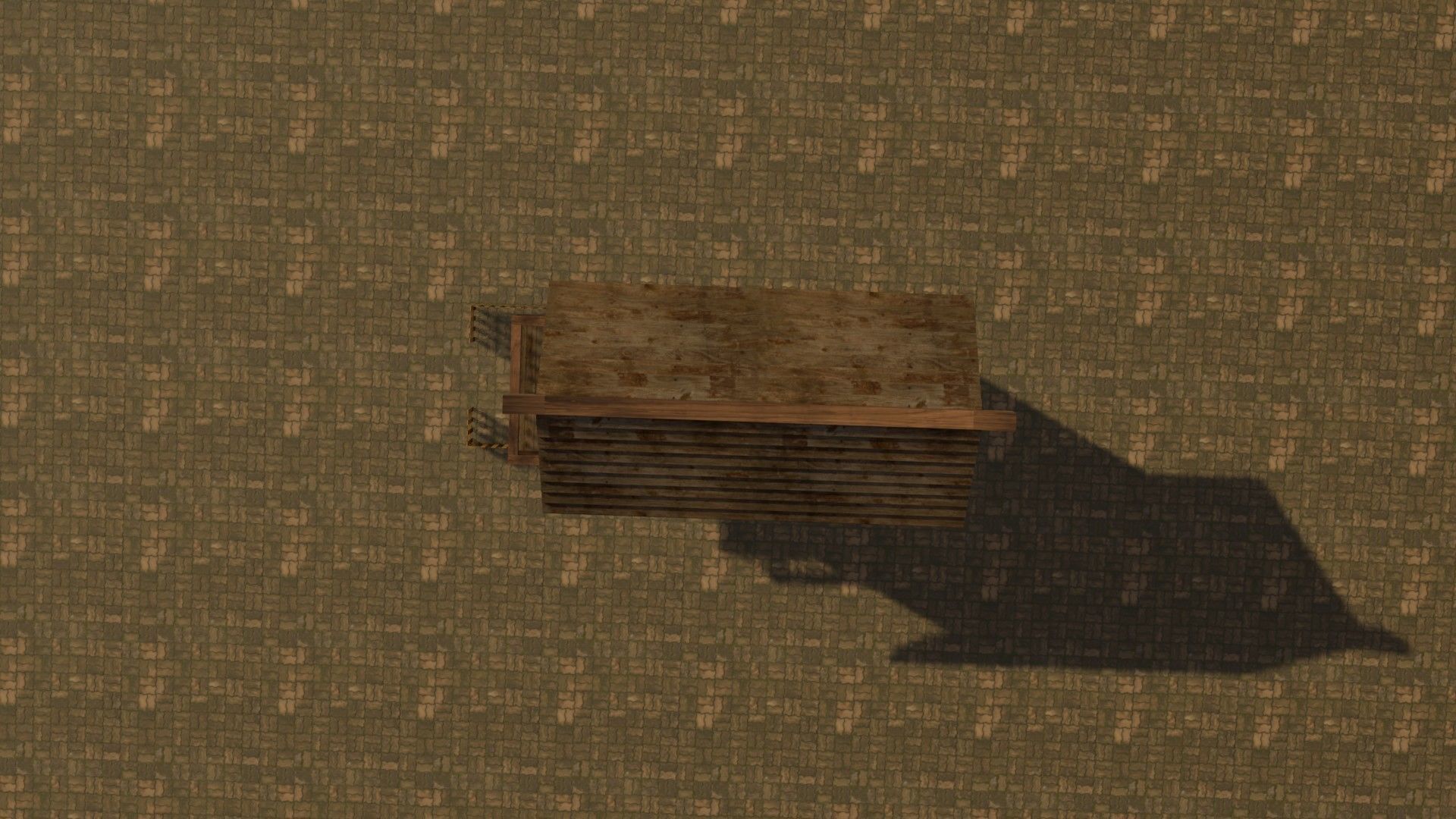 Medieval house 17 Free low-poly 3D model_14