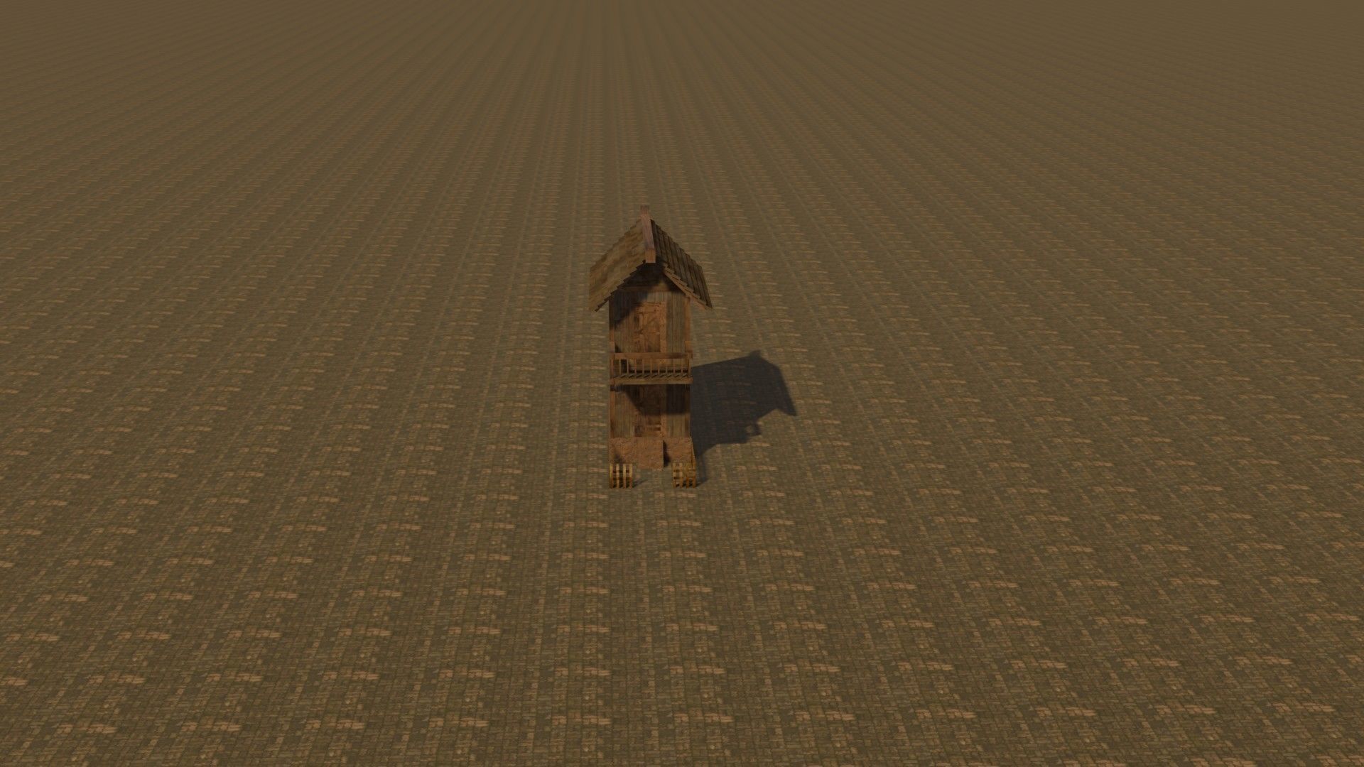 Medieval house 17 Free low-poly 3D model_17