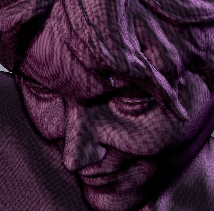 Anthe Nude Female figurine for 3D printing 3D print model_8