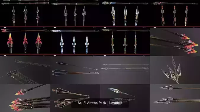 Sci-Fi Arrows Pack