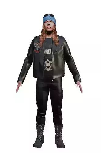 AXLE ROSE GUNS N ROSES