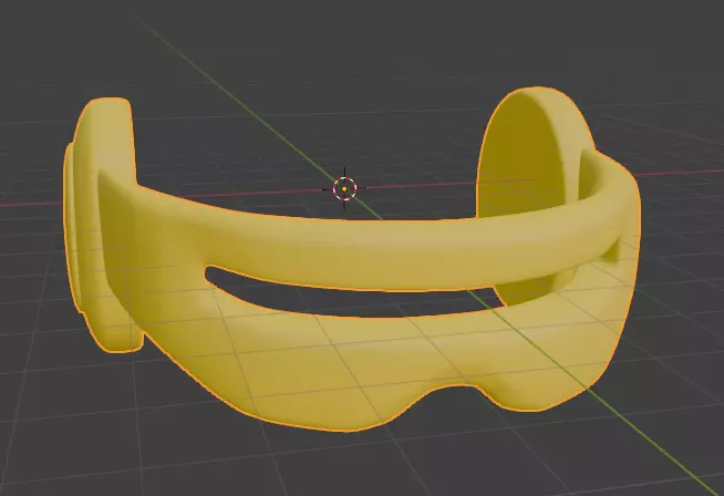 Cyclops Visor from X-Men The Animated Series Cosplay 3D print model