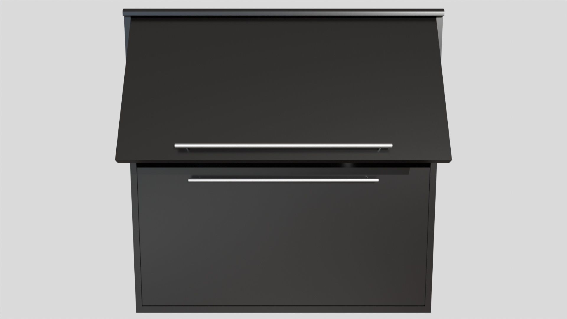 lowpoly wooden drawer pack Low-poly 3D model_10