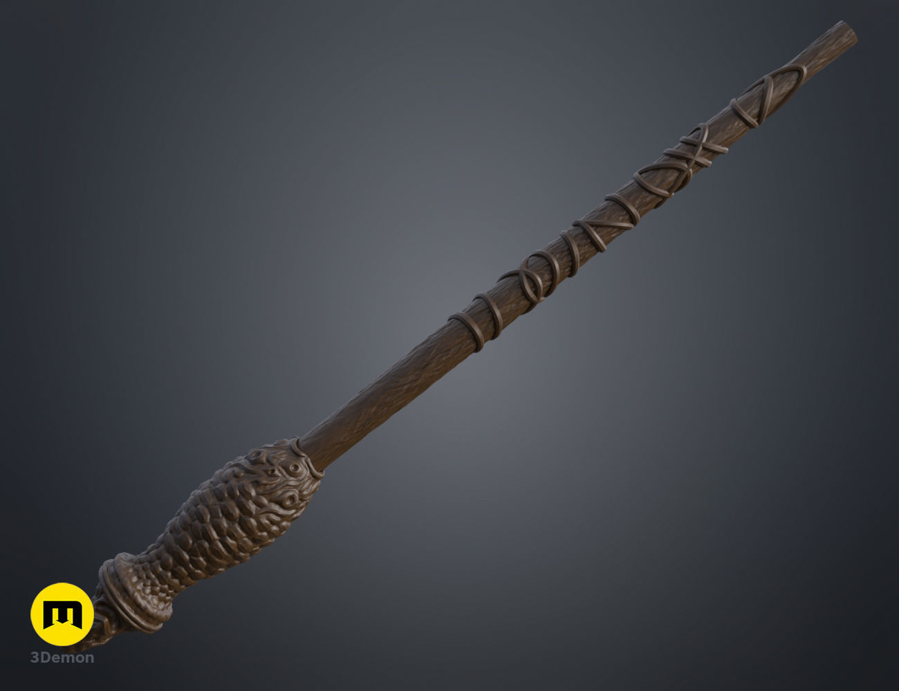 Durmstrang Institute of Magic wands 3D print model_17