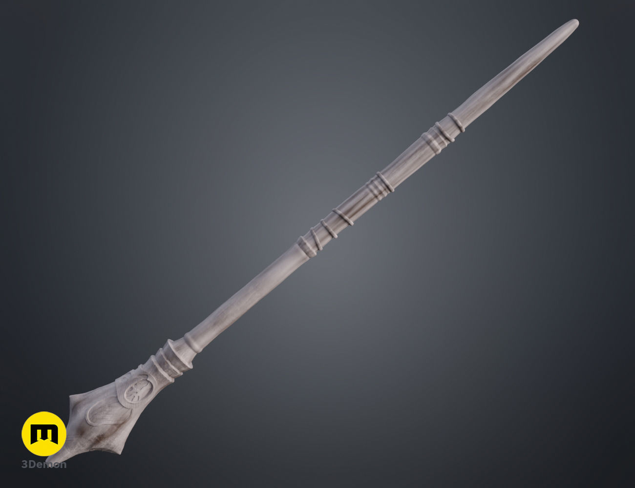 Durmstrang Institute of Magic wands 3D print model_13
