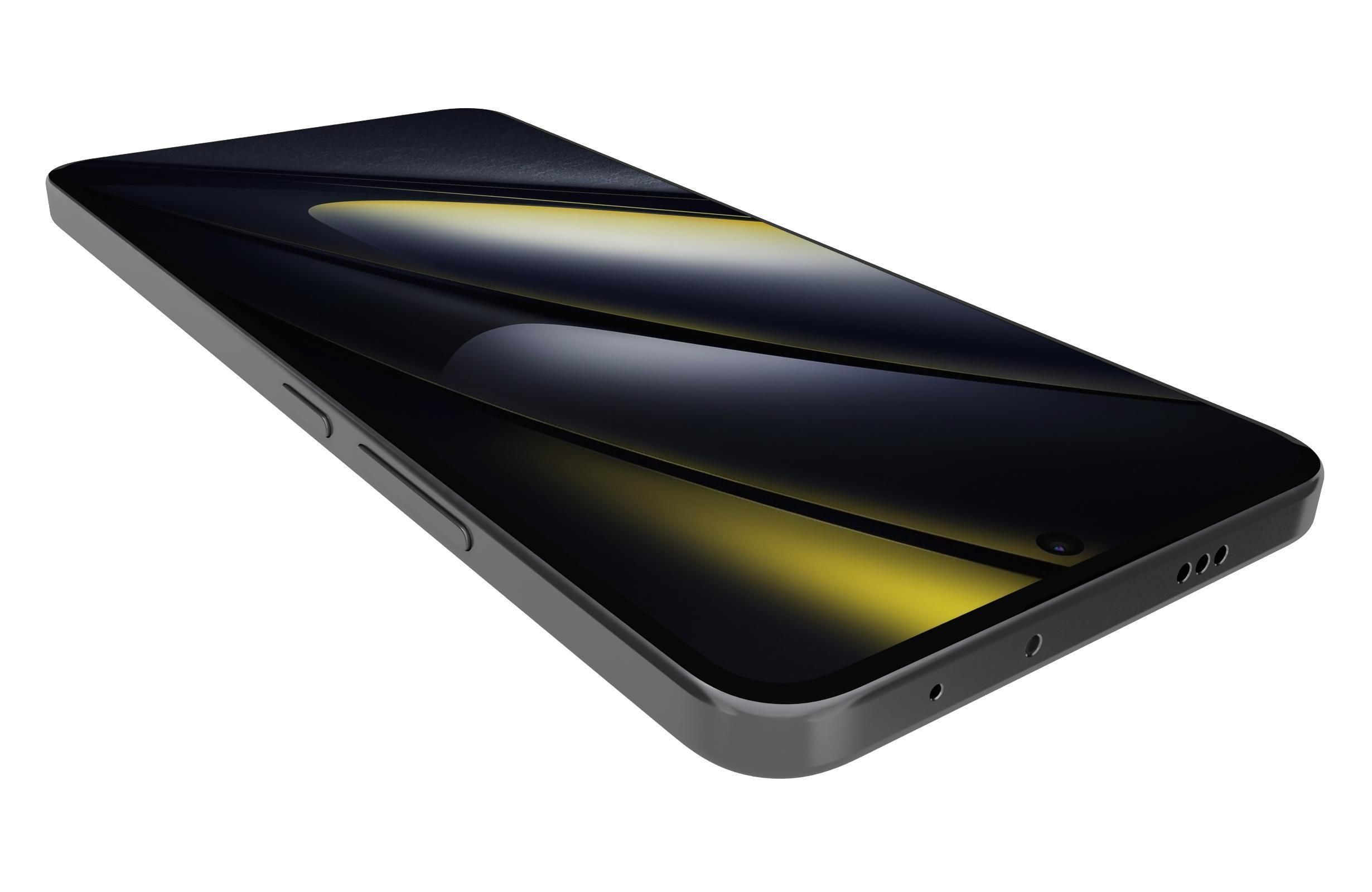 Xiaomi Poco F6 Black 3D model_13