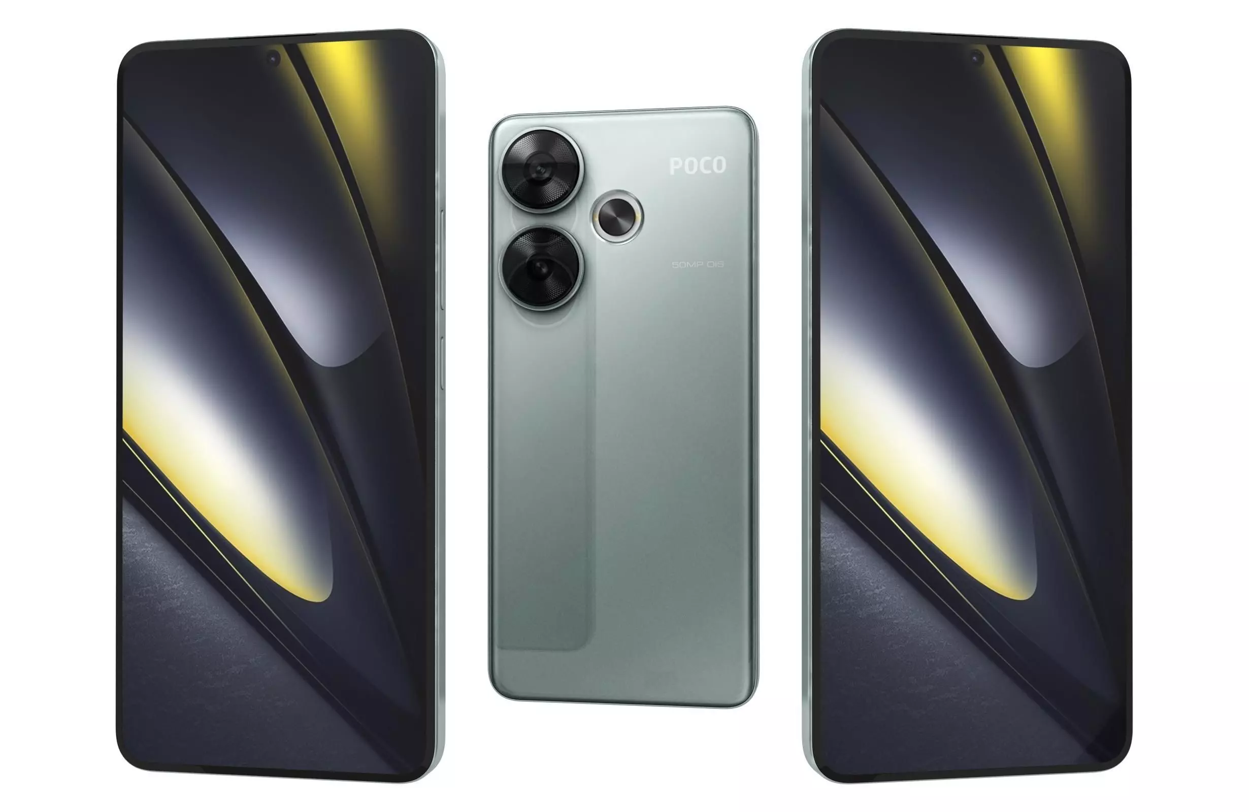 Xiaomi Poco F6 Green 3D model