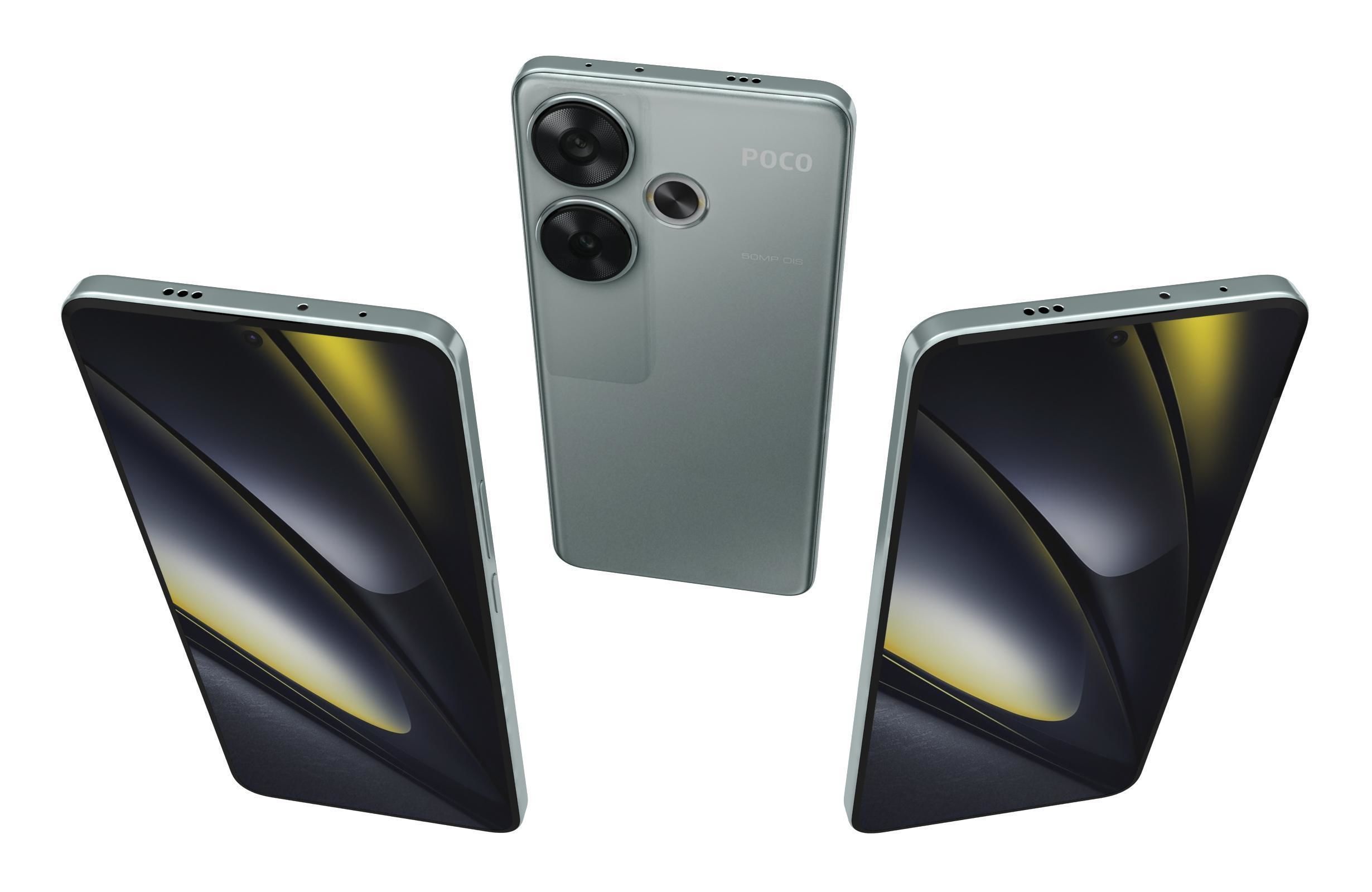 Xiaomi Poco F6 All Colors 3D model_2