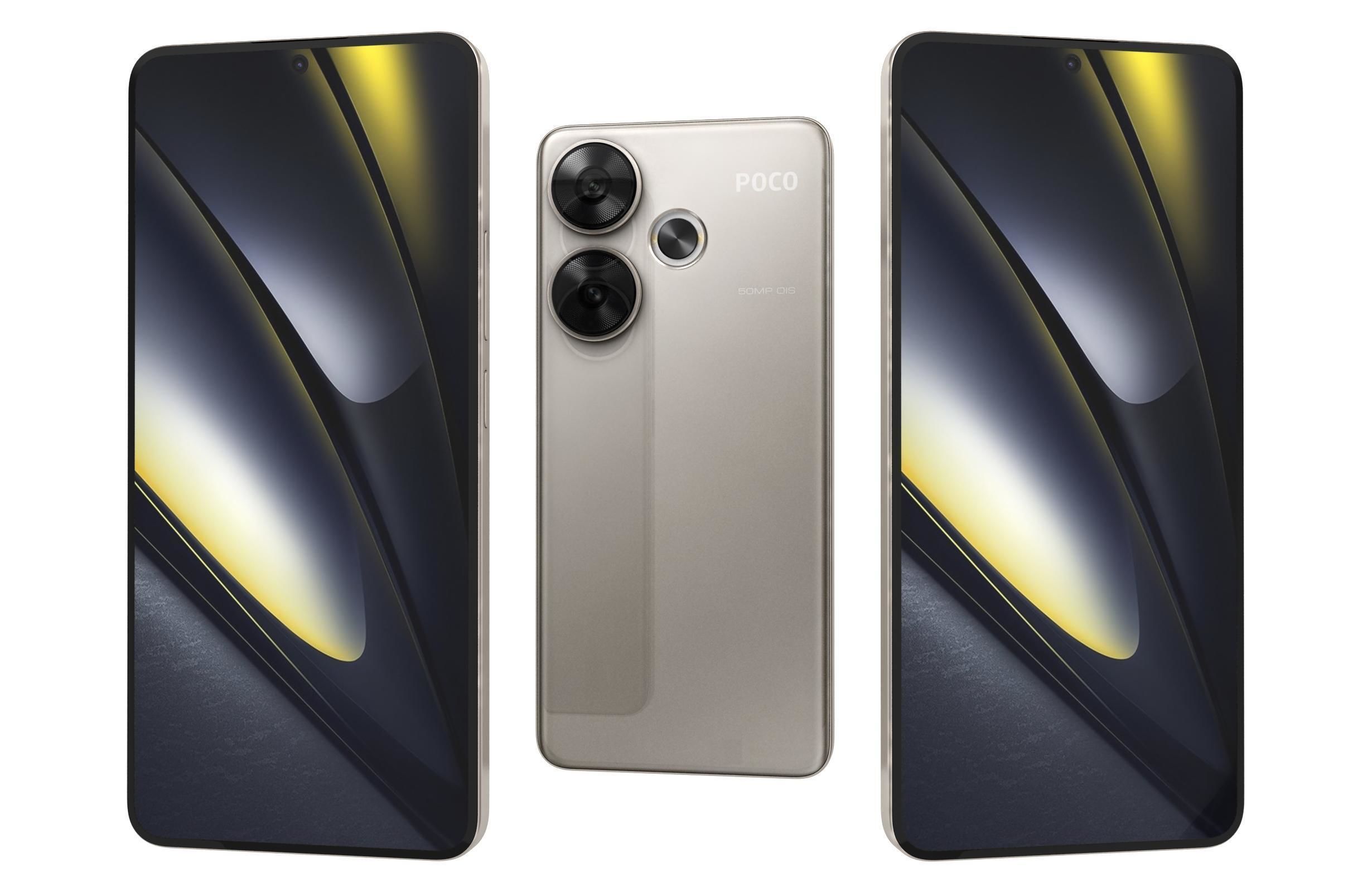 Xiaomi Poco F6 All Colors 3D model_11