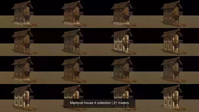 Medieval house 4 collection