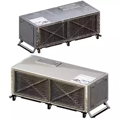 Chiller Low-poly 3D model