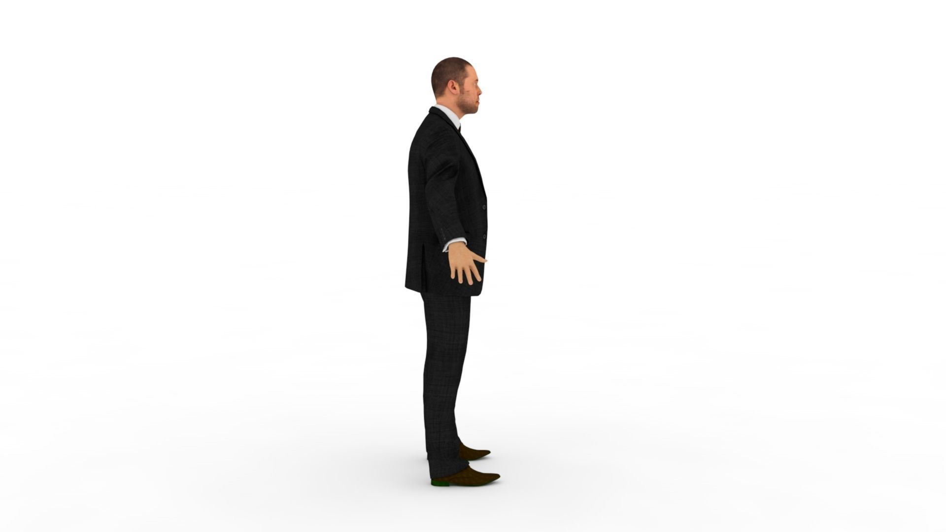 Business man 3D model_2
