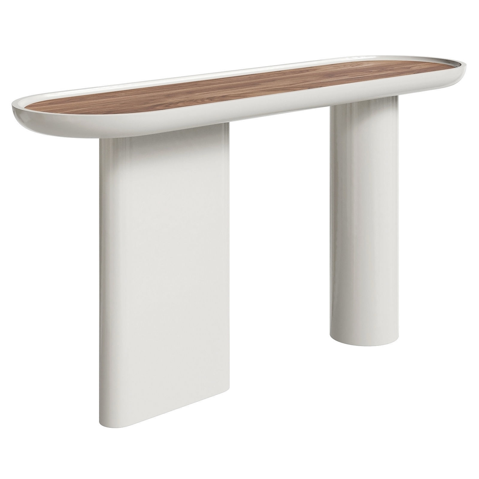 Italian Elements oval console 3D model_1