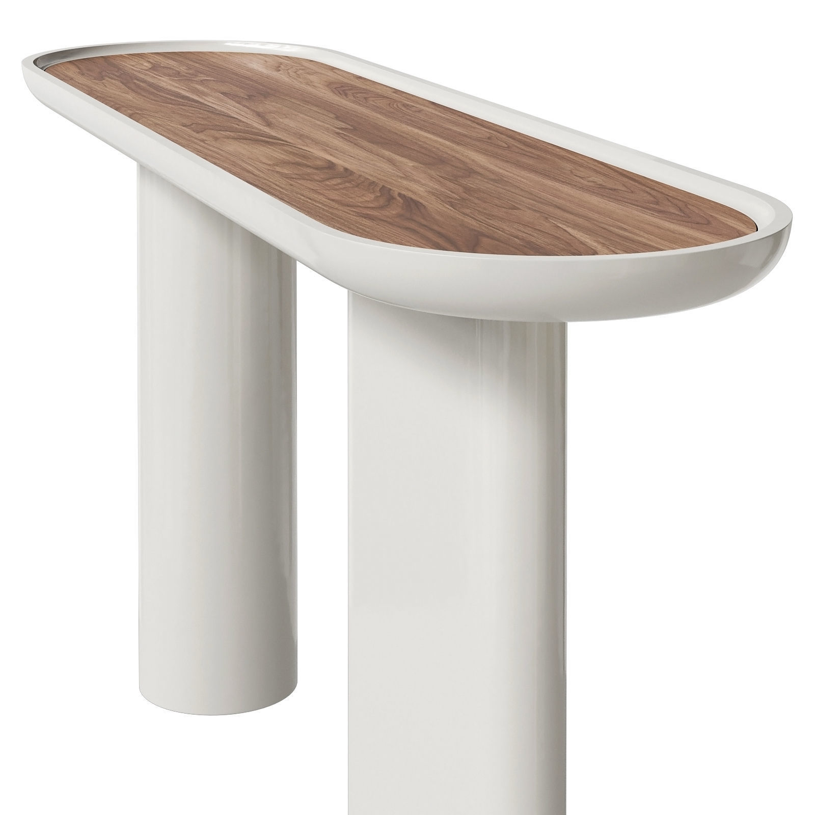 Italian Elements oval console 3D model_2
