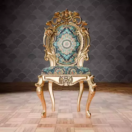 3D Royal Chair 