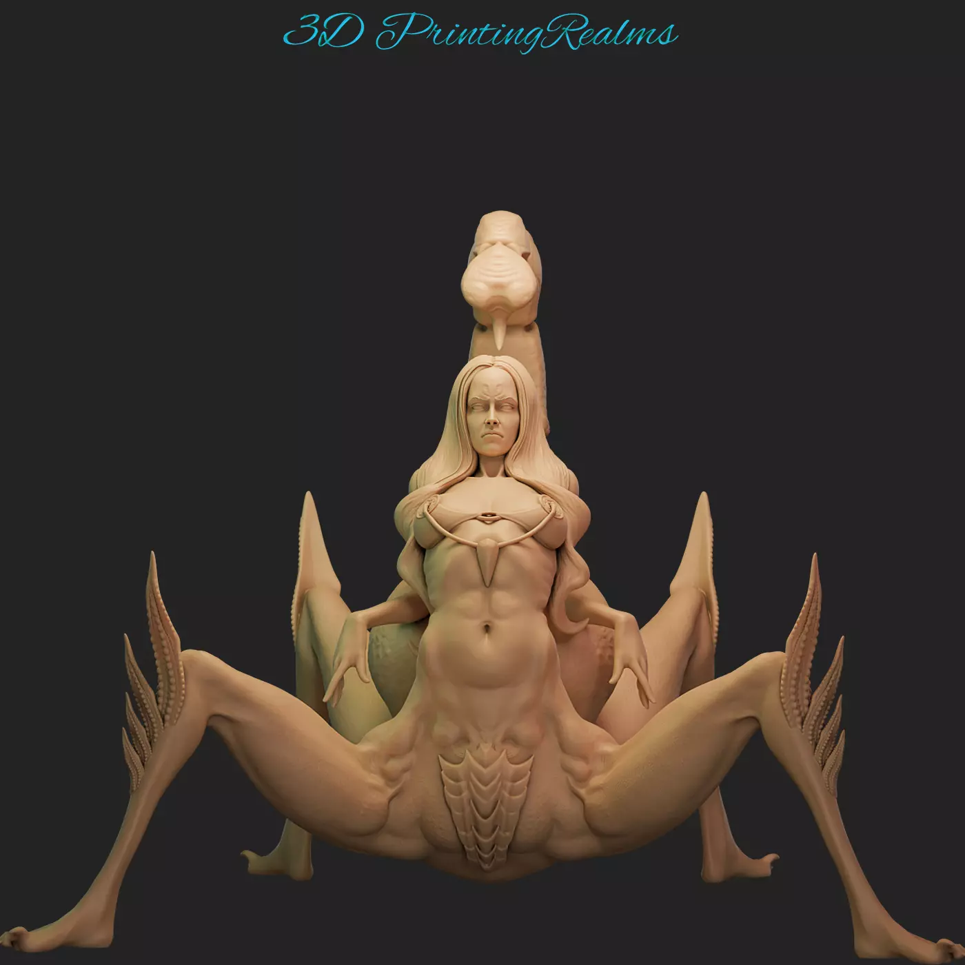 Scorpion Queen  NERISSA 3D print model_0