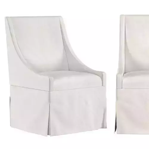 TOWNSEND CASTERED DINING CHAIR