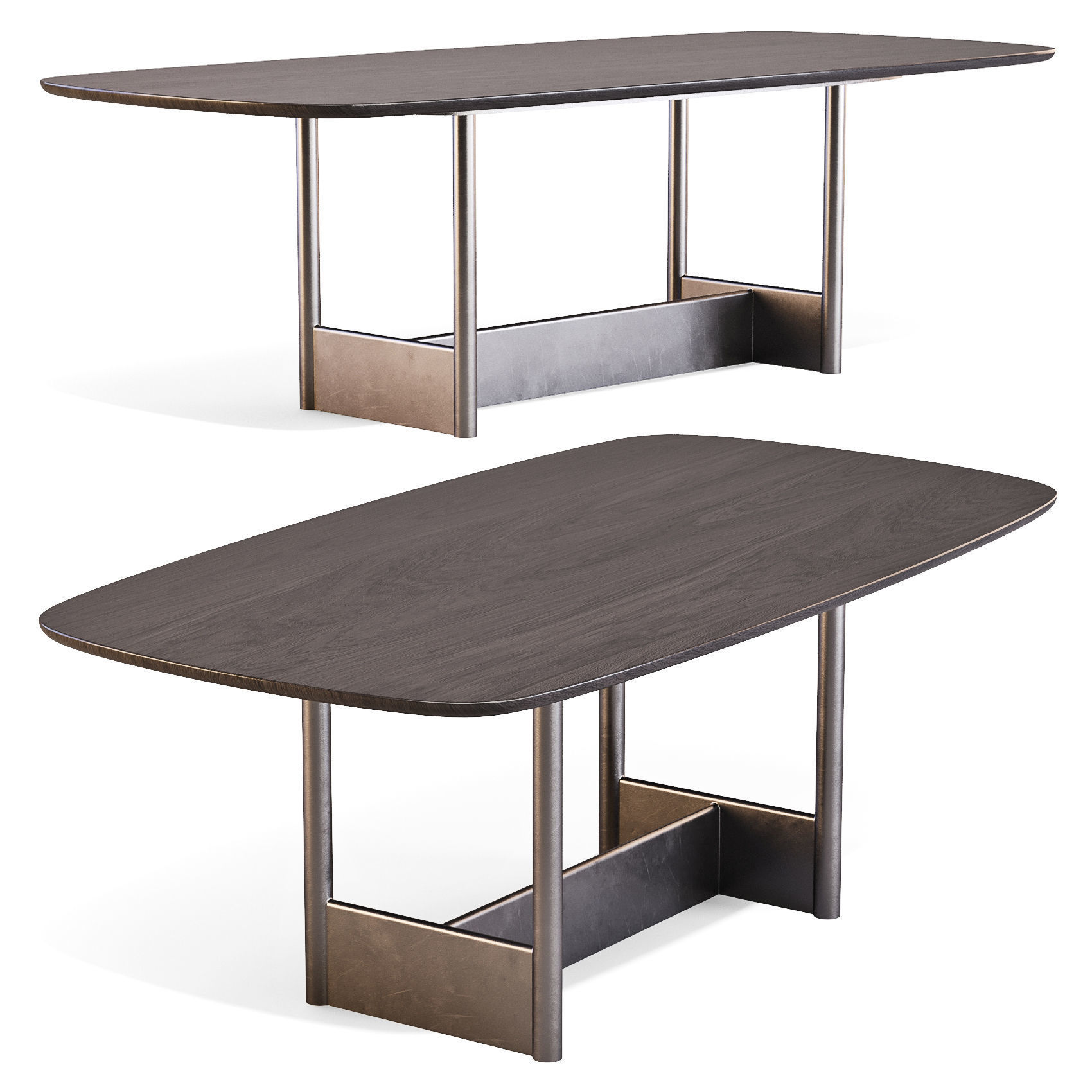 Bonaldo Pivot - Dining Tables 3D model_3