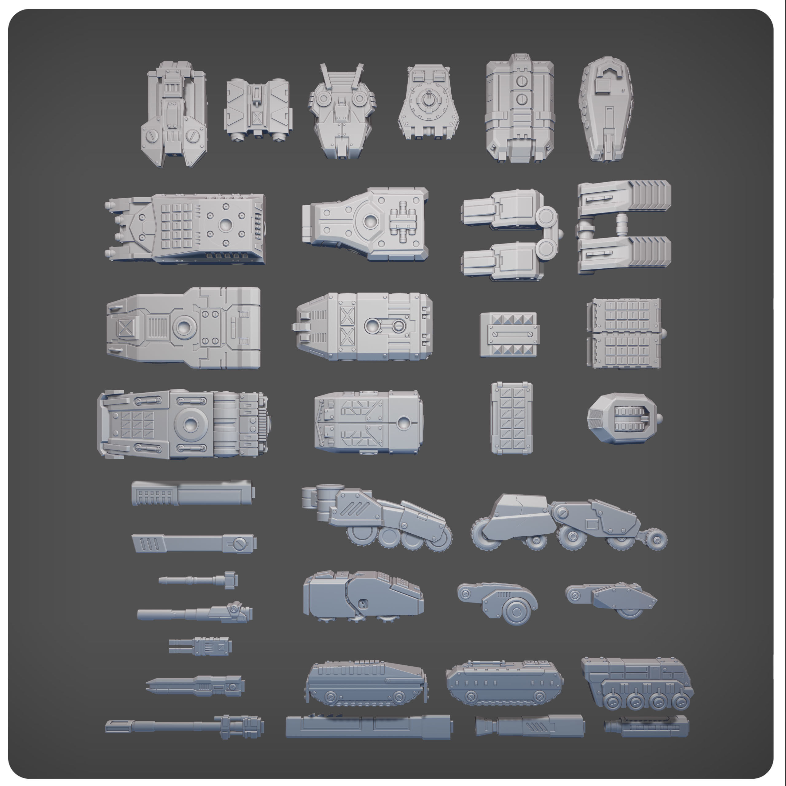 MMB Tanks 3D print model_7