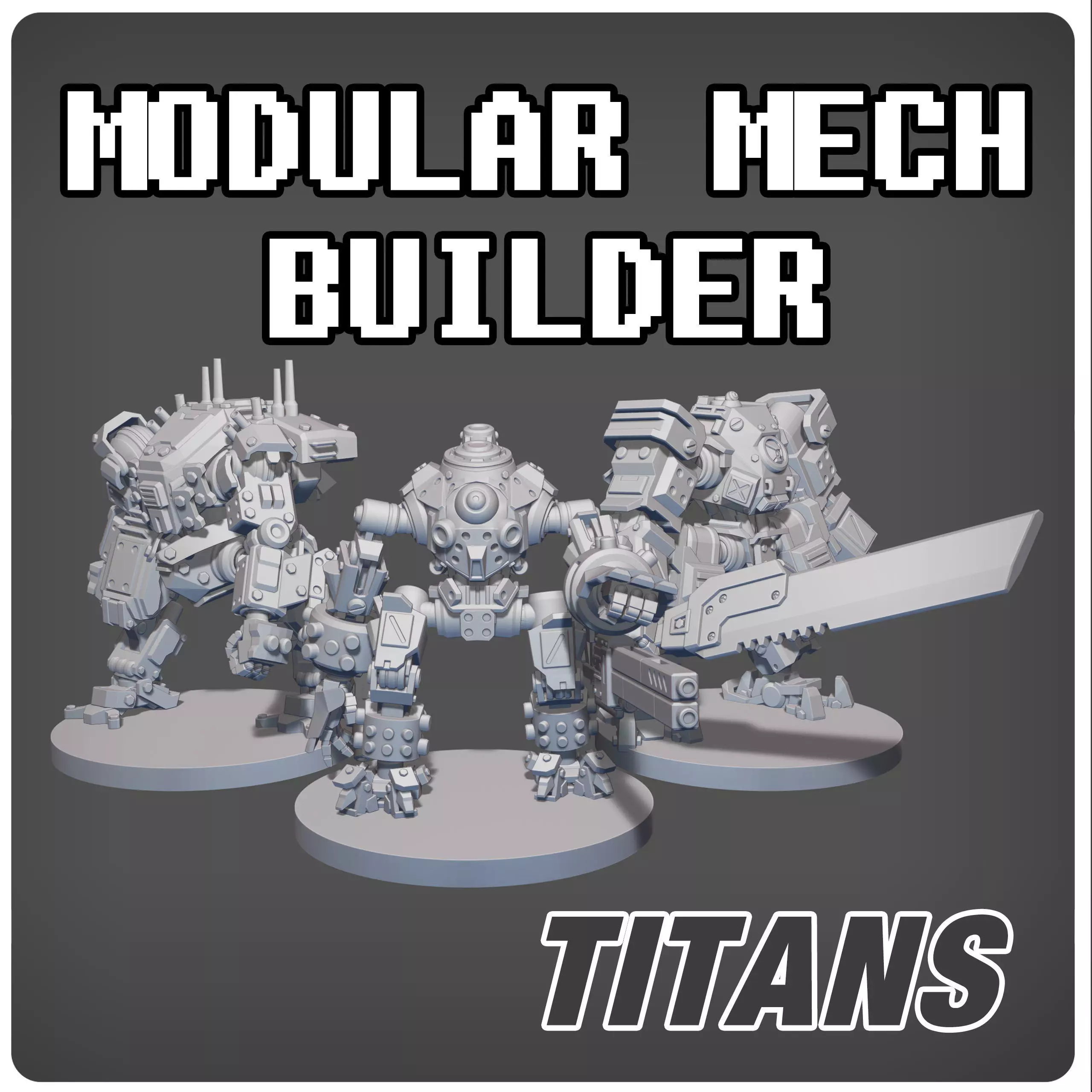 MMB Titans 3D print model_0