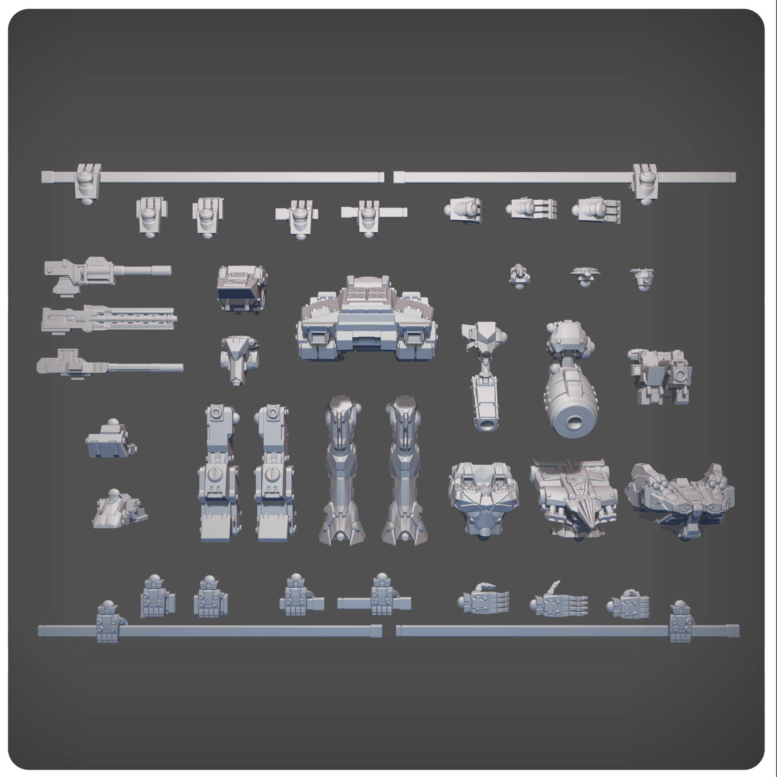 MMB AC4 Vol 1 3D print model_3