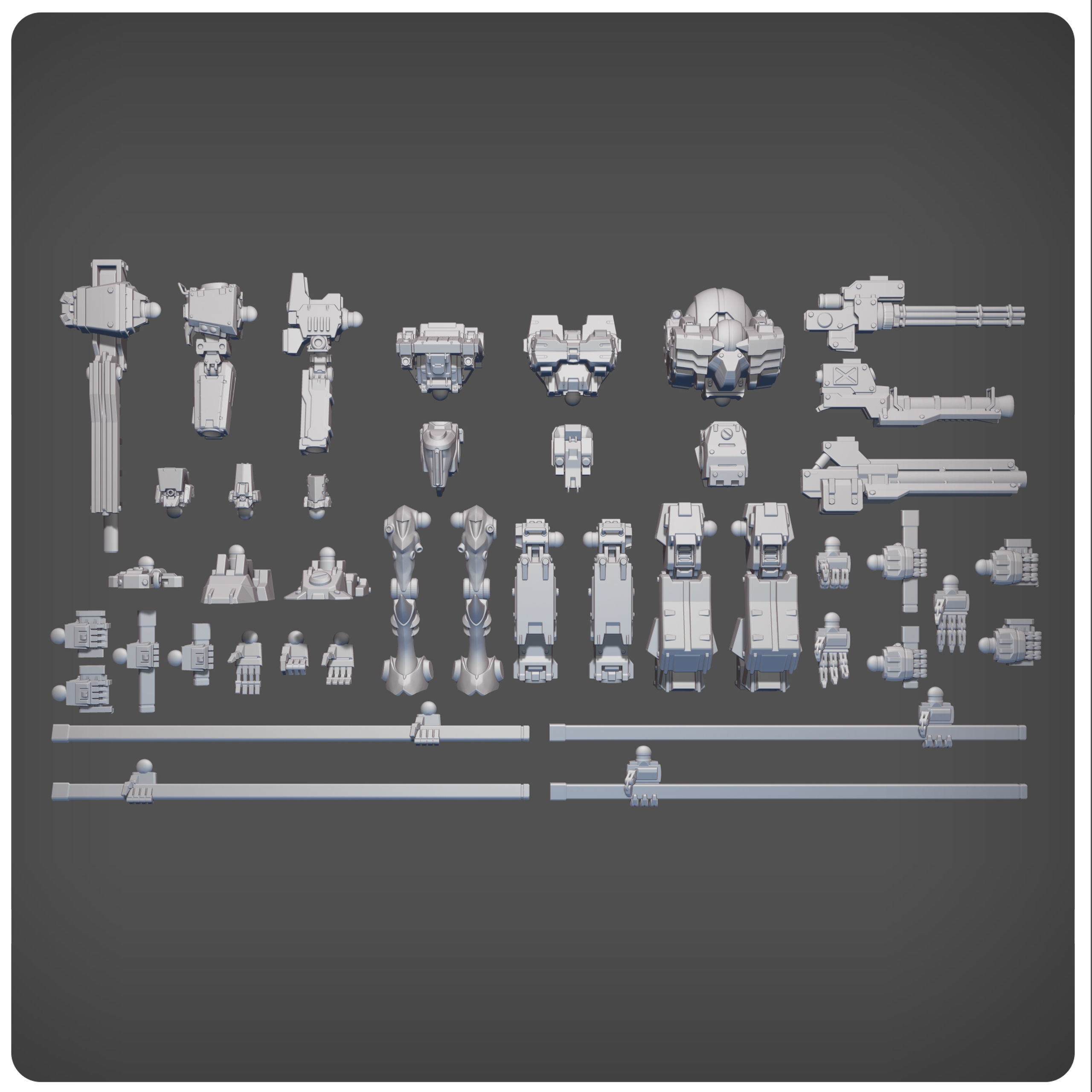 MMB AC4 Vol 1 3D print model_1