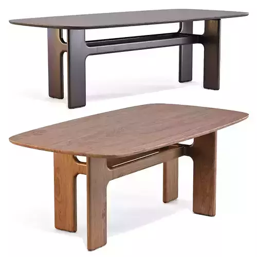 Bonaldo Hippos Wood - Dining Tables